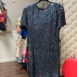 1980’s sequin cocktail dress